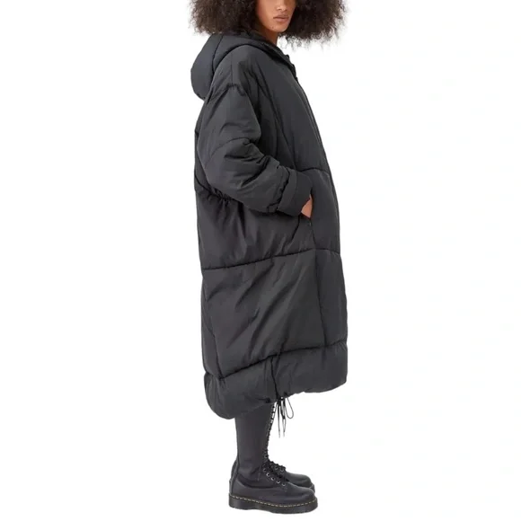 Urban Outfitters Long Puffer Jacket Coat - Picture 6 of 16